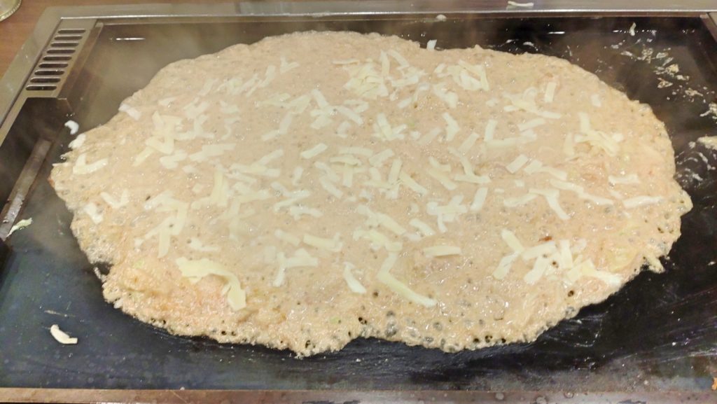 おもち明太もんじゃ